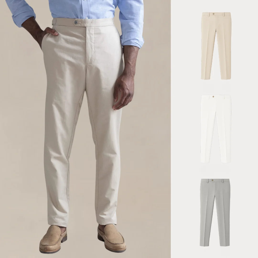 ACHETEZ 1, RECEVEZ 3 – ENSEMBLE DE PANTALONS CHINOS LIGNE CONFORT
