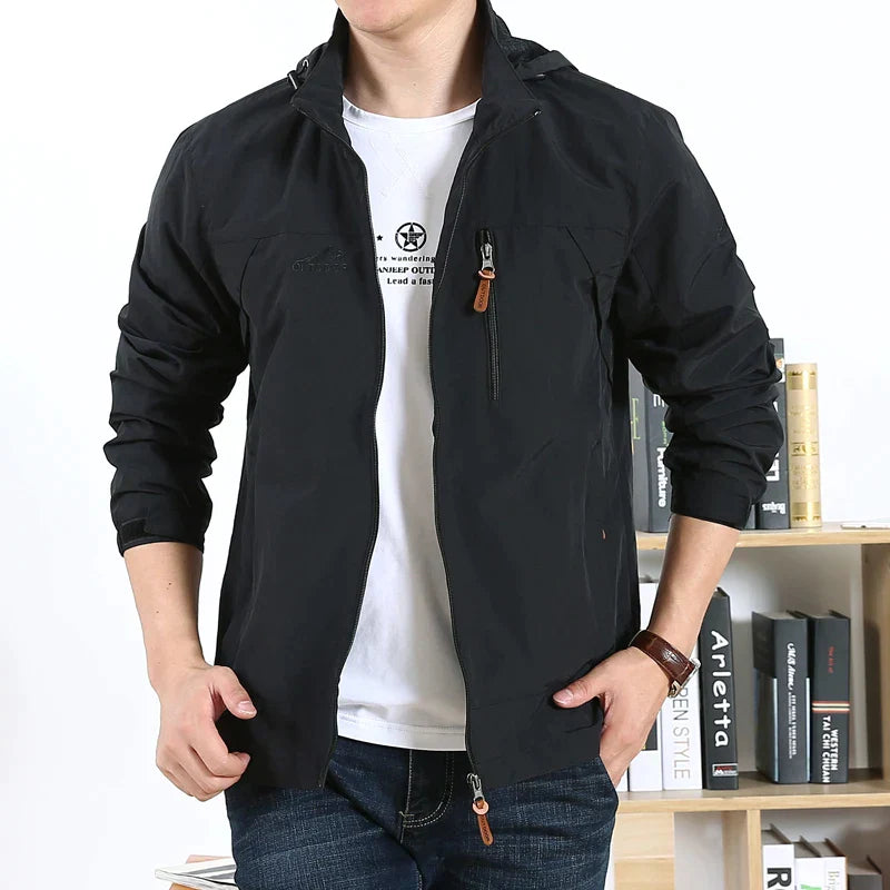 Chaqueta Impermeable Táctica Para Hombre